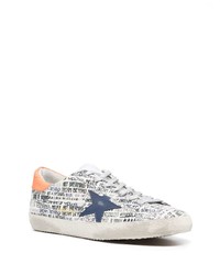 Baskets basses en cuir blanches Golden Goose