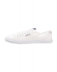 Baskets basses en cuir blanches Superdry