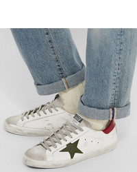 Baskets basses en cuir blanches Golden Goose