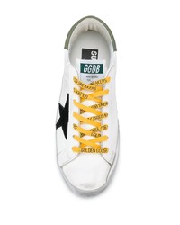 Baskets basses en cuir blanches Golden Goose