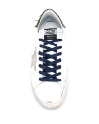 Baskets basses en cuir blanches Golden Goose