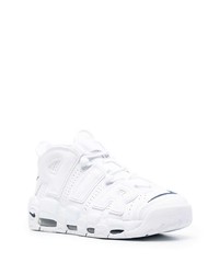 Baskets basses en cuir blanches Nike