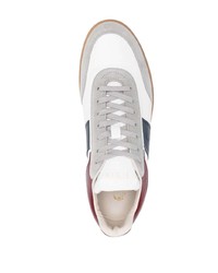 Baskets basses en cuir blanches Tod's