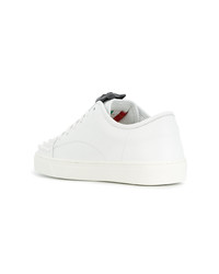 Baskets basses en cuir blanches Philipp Plein