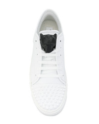 Baskets basses en cuir blanches Philipp Plein