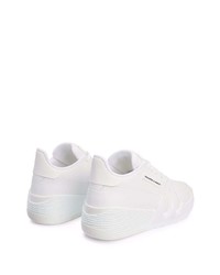 Baskets basses en cuir blanches Giuseppe Zanotti