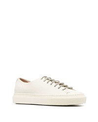 Baskets basses en cuir blanches Buttero