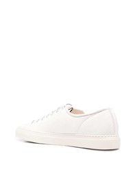 Baskets basses en cuir blanches Buttero