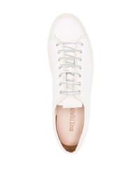 Baskets basses en cuir blanches Buttero