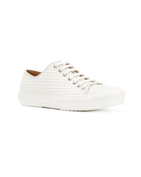 Baskets basses en cuir blanches Both