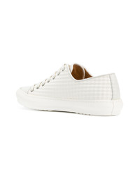 Baskets basses en cuir blanches Both