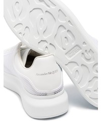 Baskets basses en cuir blanches Alexander McQueen