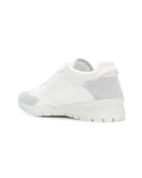 Baskets basses en cuir blanches DSQUARED2