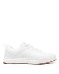 Baskets basses en cuir blanches Timberland