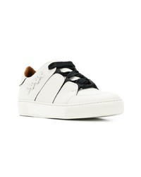 Baskets basses en cuir blanches Ermenegildo Zegna XXX