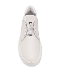 Baskets basses en cuir blanches Tod's