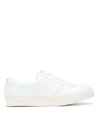 Baskets basses en cuir blanches Tom Ford