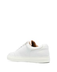 Baskets basses en cuir blanches Harrys Of London