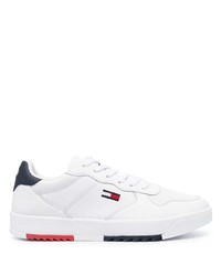 Baskets basses en cuir blanches Tommy Jeans