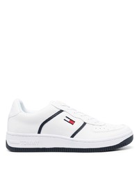 Baskets basses en cuir blanches Tommy Jeans