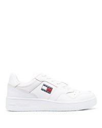 Baskets basses en cuir blanches Tommy Jeans