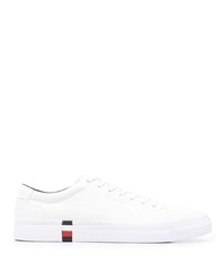 Baskets basses en cuir blanches Tommy Jeans