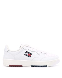 Baskets basses en cuir blanches Tommy Jeans