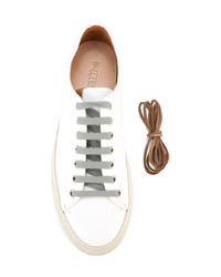 Baskets basses en cuir blanches Buttero