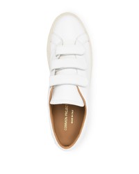 Baskets basses en cuir blanches Common Projects