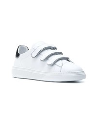 Baskets basses en cuir blanches Hogan