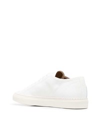 Baskets basses en cuir blanches Common Projects