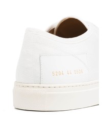 Baskets basses en cuir blanches Common Projects