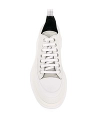 Baskets basses en cuir blanches Alexander McQueen