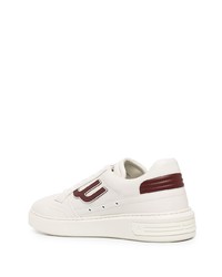 Baskets basses en cuir blanches Bally