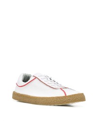 Baskets basses en cuir blanches Camper