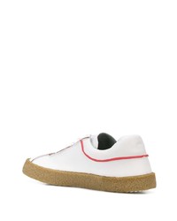 Baskets basses en cuir blanches Camper