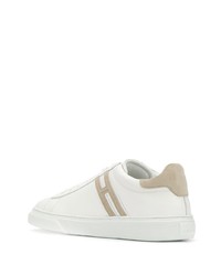 Baskets basses en cuir blanches Hogan