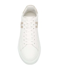 Baskets basses en cuir blanches Hogan