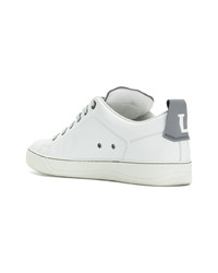 Baskets basses en cuir blanches Lanvin