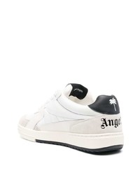 Baskets basses en cuir blanches Palm Angels