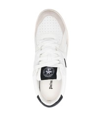 Baskets basses en cuir blanches Palm Angels