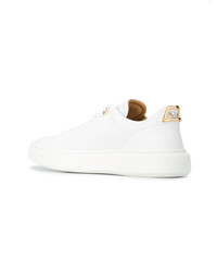 Baskets basses en cuir blanches Buscemi