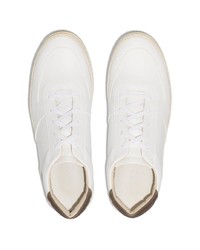 Baskets basses en cuir blanches Tod's