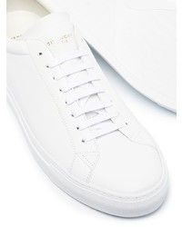 Baskets basses en cuir blanches Givenchy