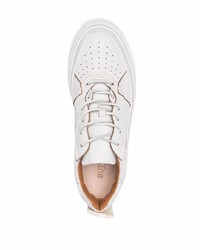 Baskets basses en cuir blanches Buttero