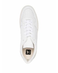 Baskets basses en cuir blanches Veja