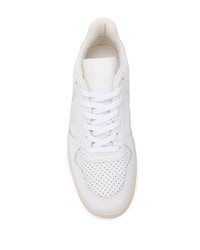 Baskets basses en cuir blanches Veja