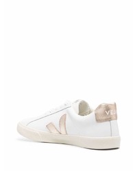 Baskets basses en cuir blanches Veja