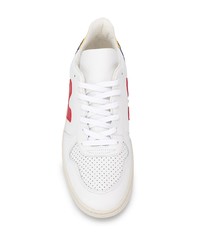 Baskets basses en cuir blanches Veja