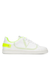 Baskets basses en cuir blanches Valentino Garavani